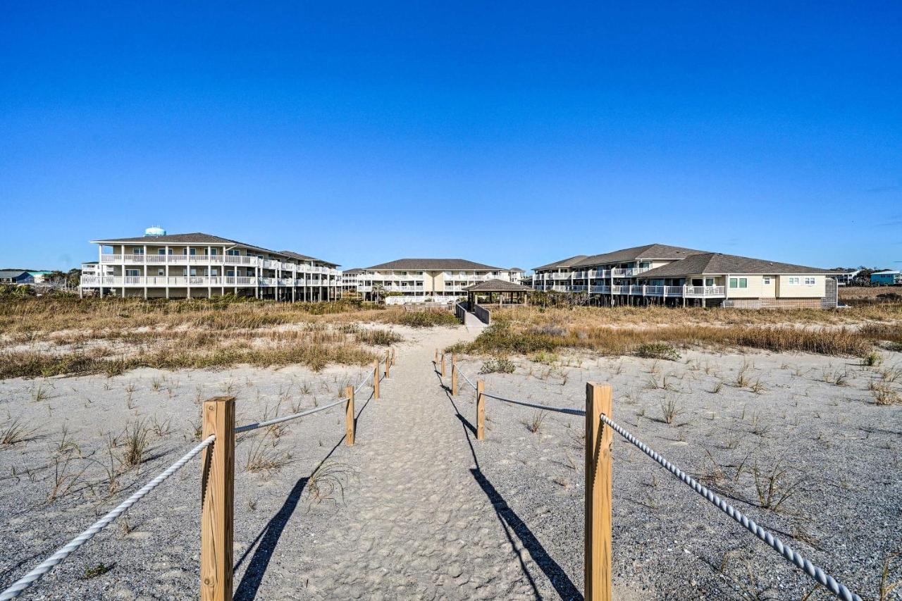 Oak Island Beachfront Condo With Community Pool Exteriér fotografie