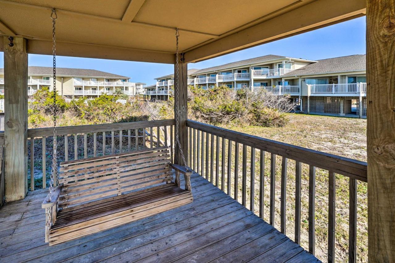 Oak Island Beachfront Condo With Community Pool Exteriér fotografie