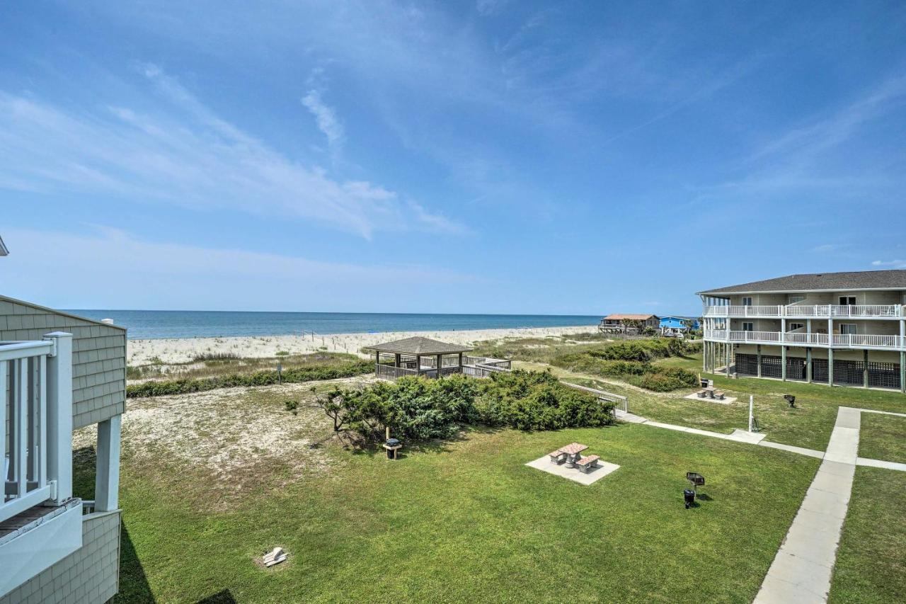 Oak Island Beachfront Condo With Community Pool Exteriér fotografie